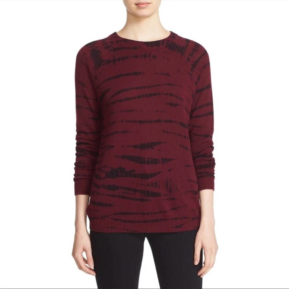 Autumn Cashmere Tie Dye Print Cashmere Sweater XS